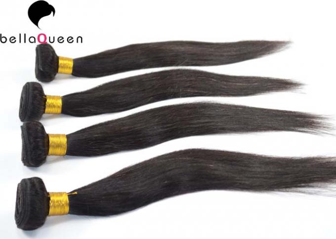 Cheveux libres 95-105g de trame d'embrouillement droit noir naturel doux