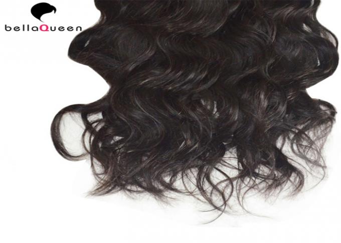 Prolongements péruviens de cheveux bouclés de prolongements non-traités de cheveux