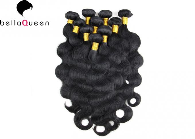 L'armure non-traitée molle de cheveux de Vierge de Brésilien de 7 ventes en gros 100% de catégorie de BellaQueen empaquette l'extension de cheveux