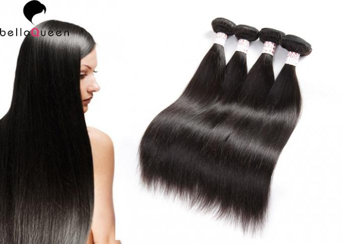Trame naturelle de cheveux droits de pleins de Cutical de la catégorie 7A 100% de Malaysian cheveux de Remy