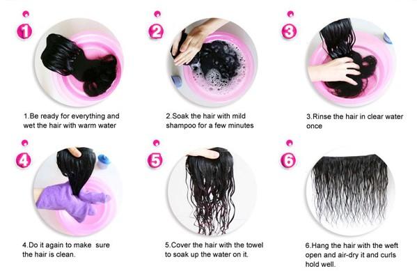 Tissage bouclé de cheveux de vague de la catégorie 7A 100% de Malaysian de cheveux non-traités de Vierge