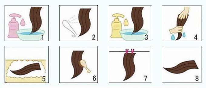 La santé 7A desserre l'extension non-traitée de cheveux de cheveux brésiliens de Vierge de vague