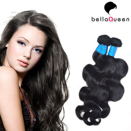 Chine Trame indienne noire naturelle de cheveux de Vierge de vague de corps d'utilisation de salon pour des femmes fournisseur