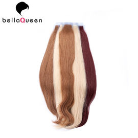 Chine Prolongements brésiliens colorés de cheveux de bande de cheveux de Vierge pour le salon de beauté fournisseur