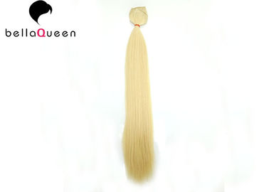 Chine Droits agrafe 100g 613 blonde d'or dans l'extension de cheveux avec la couleur pure fournisseur