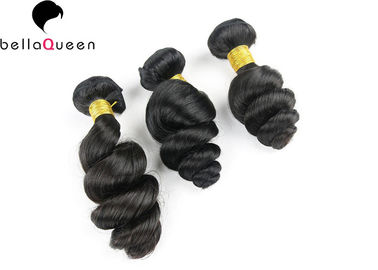 Chine Les cheveux lâches d'extension de cheveux de vague de cheveux indiens de Vierge 3 paquets/300g tissent fournisseur
