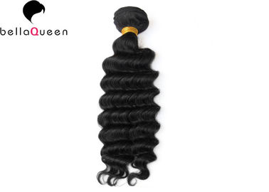 Chine 100 grammes par prolongements profonds de cheveux de vague de cheveux européens de trame de Vierge de cheveux de paquet fournisseur