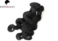 Chine Tissage naturel de cheveux de vague de corps de prolongements de cheveux de Vierge de cheveux du noir 6A Remy société