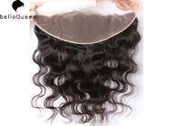 Chine Tissage naturel de cheveux noirs de cheveux de vague de corps de la catégorie 7A de perruques malaisiennes de dentelle société