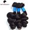cheveux européens de Vierge de vague lâche noire naturelle de la catégorie 7A du tissage de cheveux fournisseur