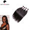 Prolongements indiens de cheveux de Vierge de femmes de couleur droites 10 pouces - 30 pouces fournisseur