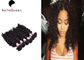 Évaluez les cheveux brésiliens de la Vierge 7A, cheveux bouclés noirs naturels d'armure fournisseur