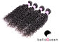 Cheveux lisses de Vierge de la catégorie 7A de vague d'eau, trames naturelles de cheveux noirs fournisseur