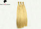 Prolongements plats blonds d'or durables de cheveux du bout 613# avec la pleine fin fournisseur