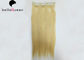 Droits agrafe 100g 613 blonde d'or dans l'extension de cheveux avec la couleur pure fournisseur