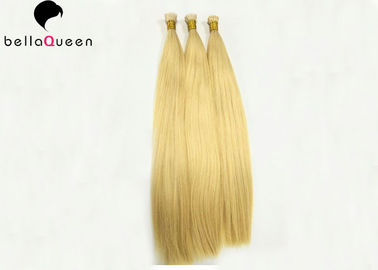 Chine Prolongements plats blonds d'or durables de cheveux du bout 613# avec la pleine fin fournisseur