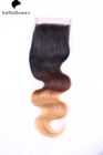 Les cheveux brésiliens non-traités deux modifient la tonalité 8-20 pouce 20-40g 1B/27