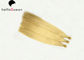 Prolongements plats blonds d'or durables de cheveux du bout 613# avec la pleine fin fournisseur