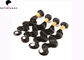 Tissage naturel de cheveux noirs d'armure malaisienne de cheveux de Vierge de catégorie de la vague 7A de corps fournisseur